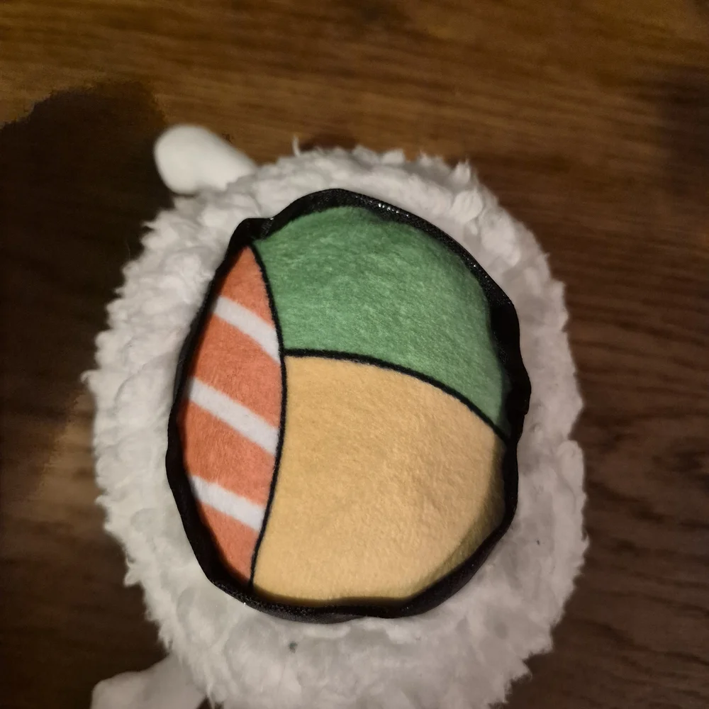 A Cute & Cuddly Sushi Foodie Plush Toy Stuffed Animal Kellytoy 5 Inch EUC